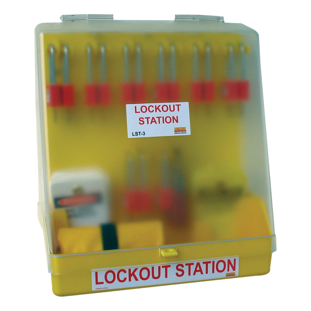 Lockout Station with Lid